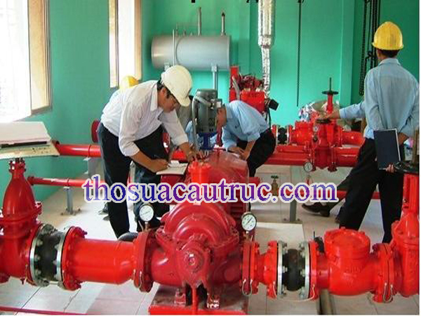 Sửa máy bơm PCCC Quận 4