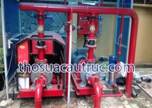 Thợ sửa máy bơm PCCC Quận 8